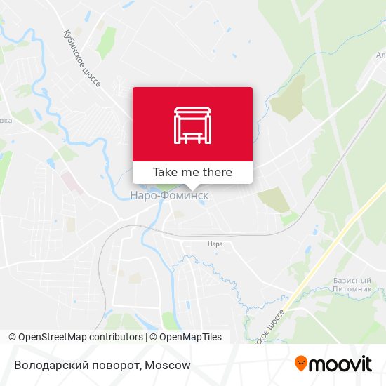 Володарский поворот map