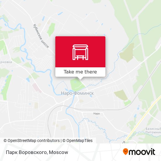 Парк Воровского map