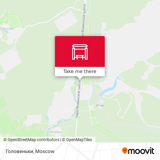 Головеньки map