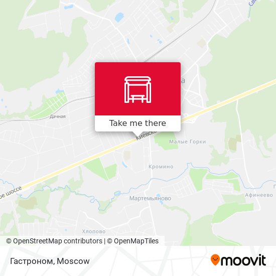 Гастроном map