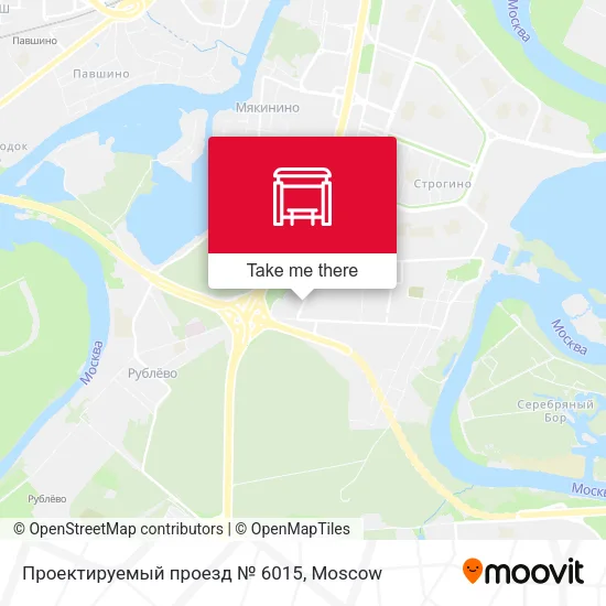 Проектируемый проезд № 6015 map