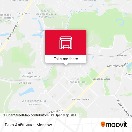 Река Алёшинка map