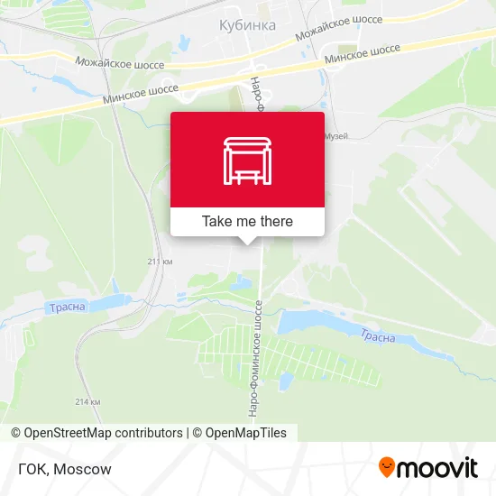 ГОК map