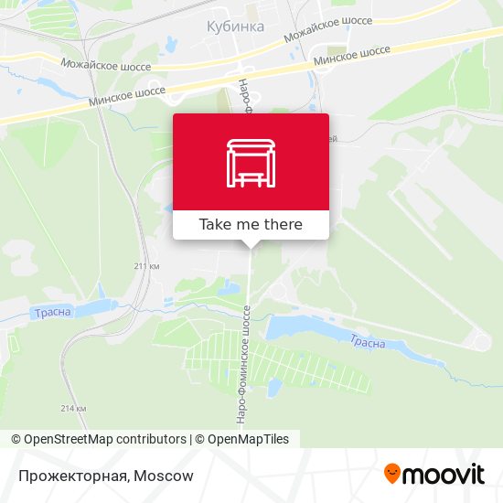 Прожекторная map