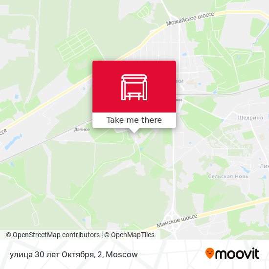 улица 30 лет Октября, 2 map