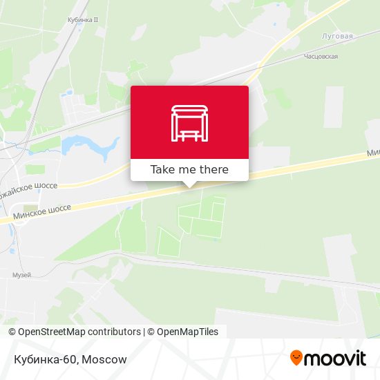 Кубинка-60 map
