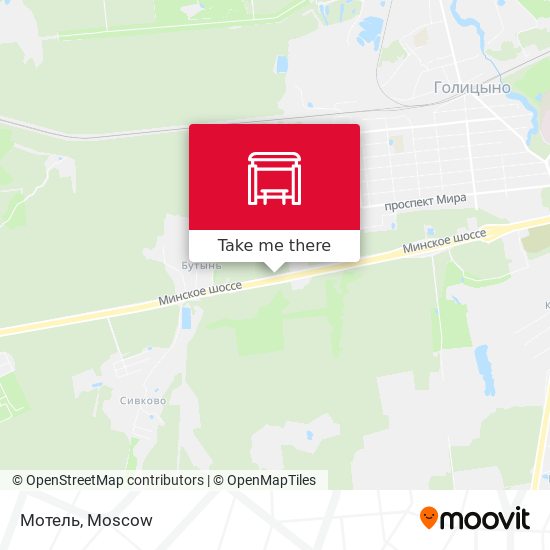 Мотель map