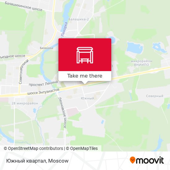 Южный квартал map