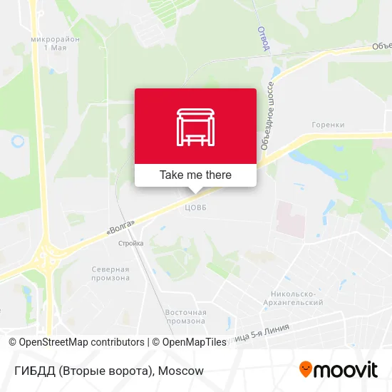 ГИБДД (Вторые ворота) map