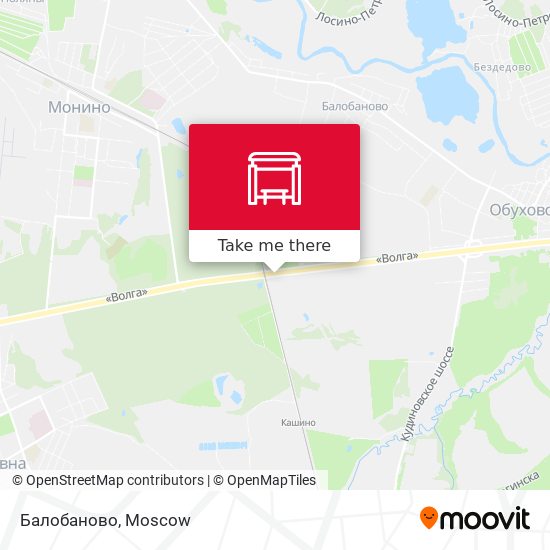 Балобаново map