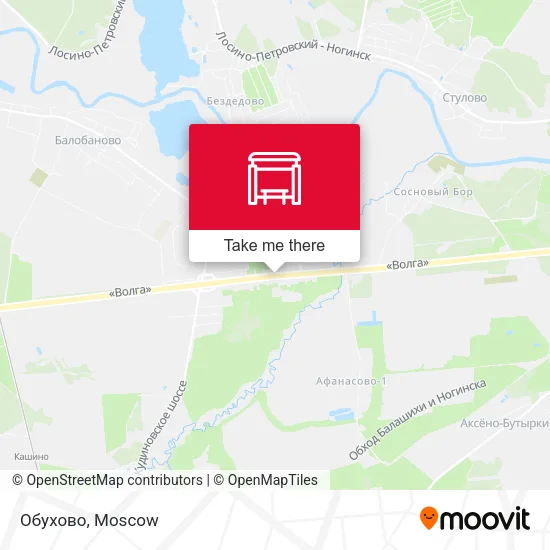 Обухово map