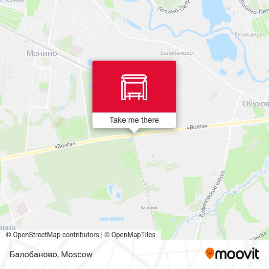 Балобаново map