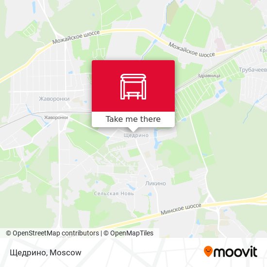 Щедрино map