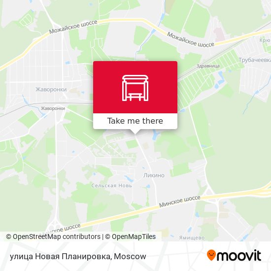 улица Новая Планировка map