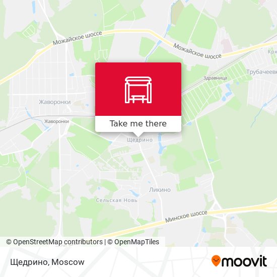 Щедрино map