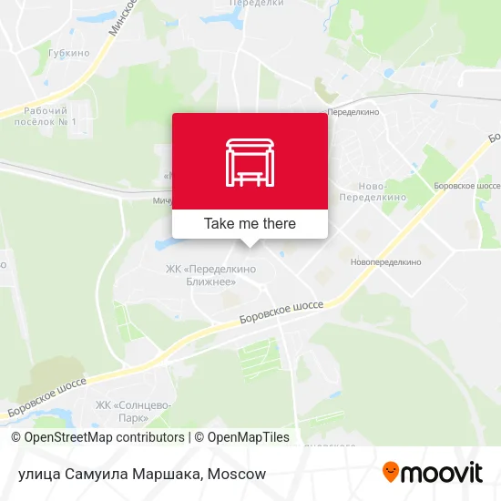 улица Самуила Маршака map
