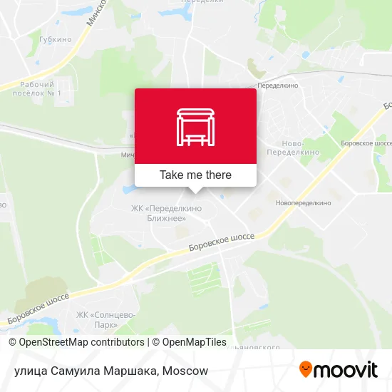 улица Самуила Маршака map