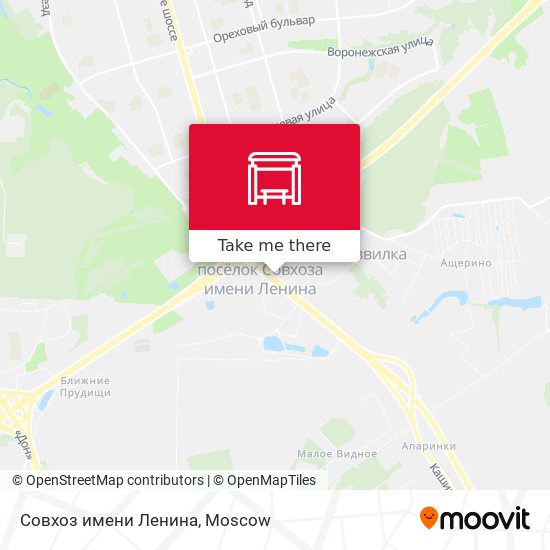 Совхоз имени Ленина map
