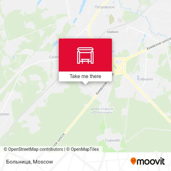 Больница map