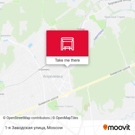 1-я Заводская улица map