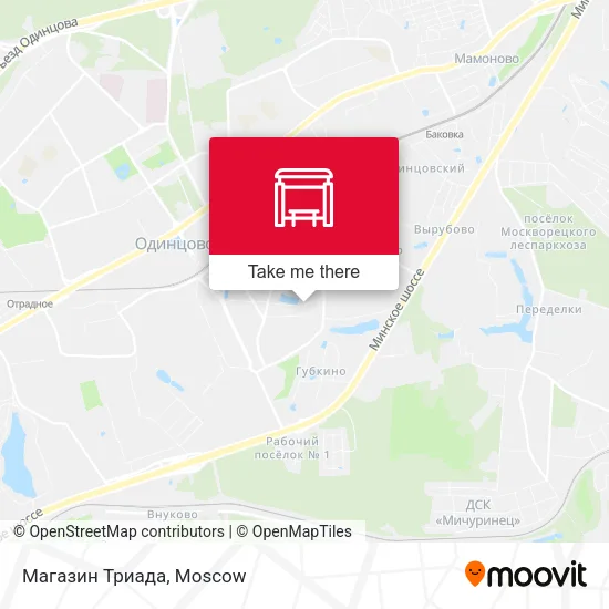 Магазин Триада map