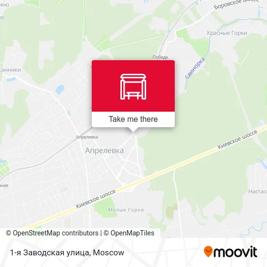 1-я Заводская улица map