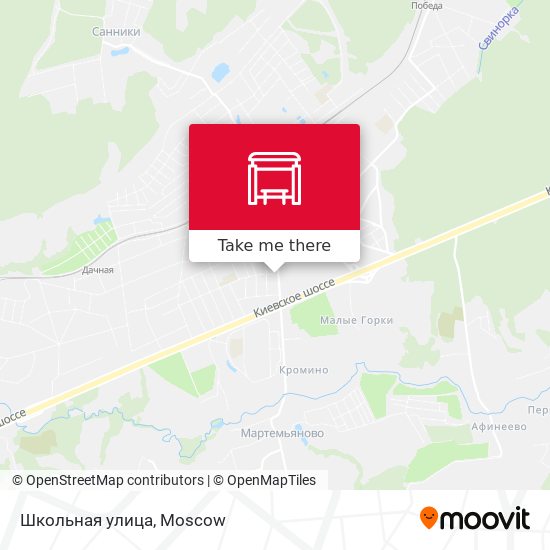 Школьная улица map