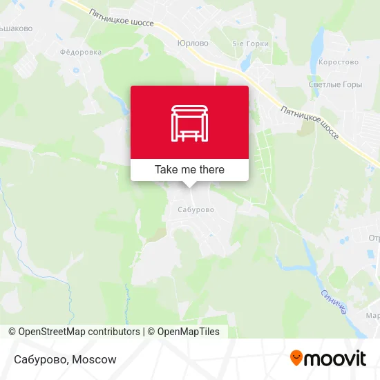 Сабурово map