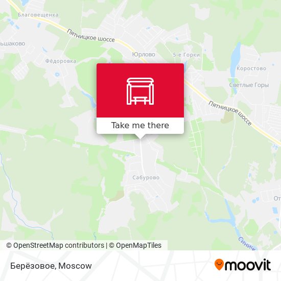 Берёзовое map