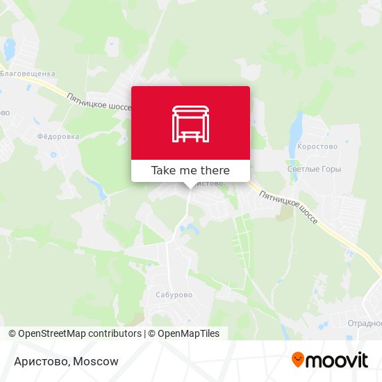Аристово map
