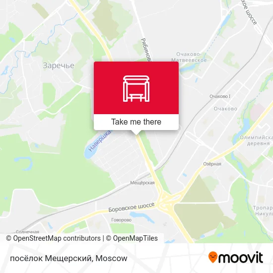 посёлок Мещерский map