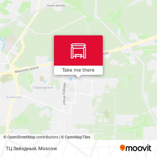 ТЦ Звёздный map