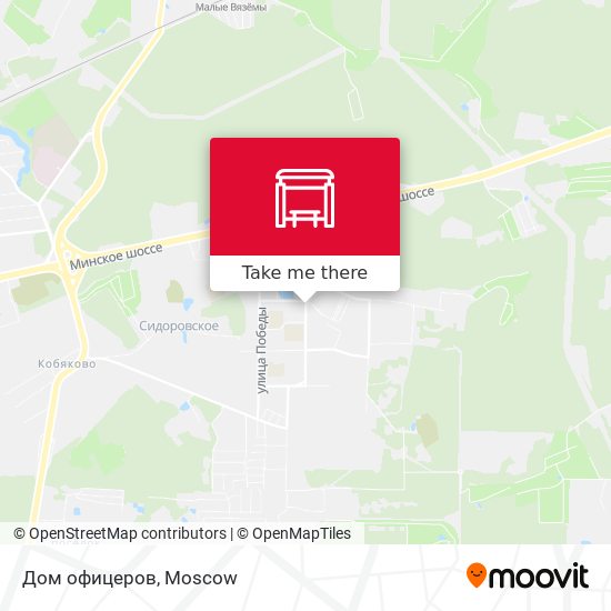 Дом офицеров map