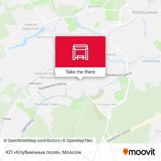 КП «Клубничные поля» map