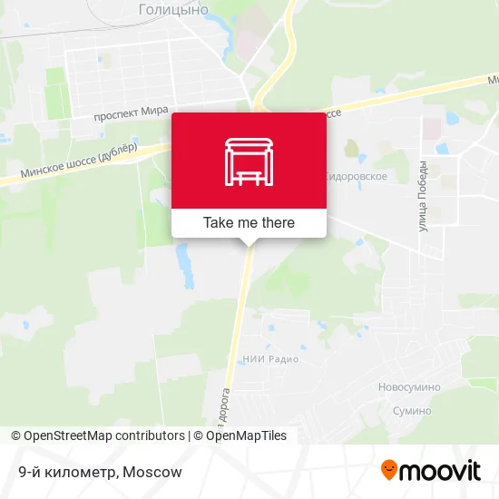 9-й километр map