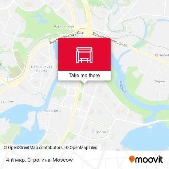 4-й мкр. Строгина map