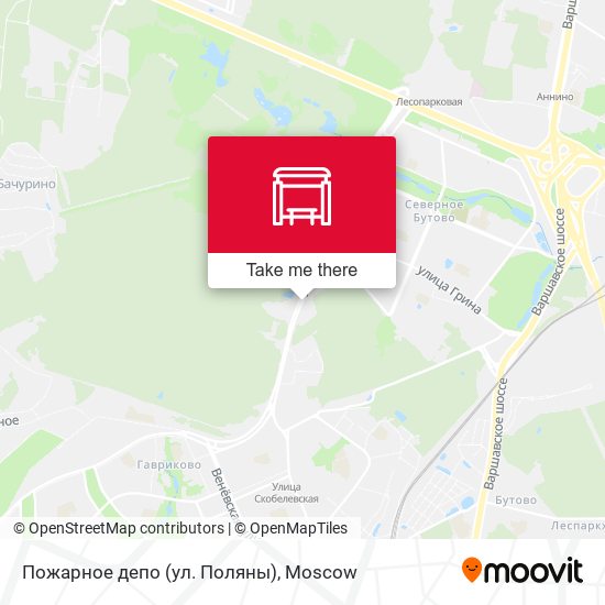 Пожарное депо (ул. Поляны) map