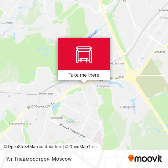 Ул. Главмосстроя map