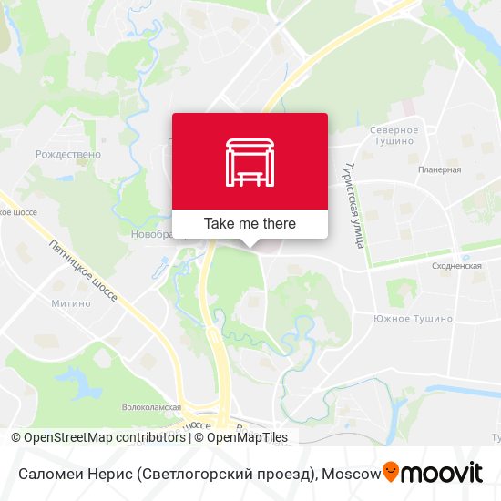 Саломеи Нерис (Светлогорский проезд) map