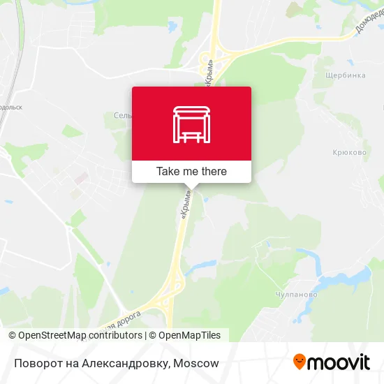 Поворот на Александровку map