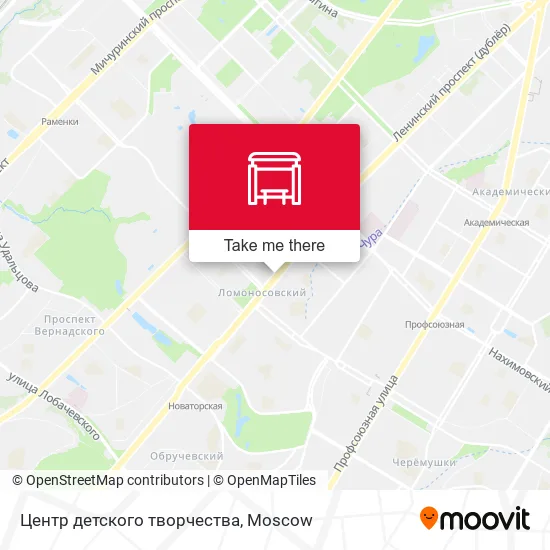 Центр детского творчества map
