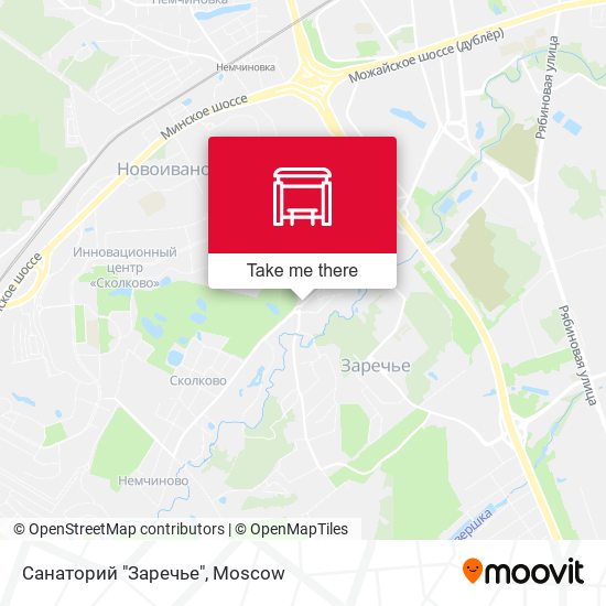 Санаторий "Заречье" map