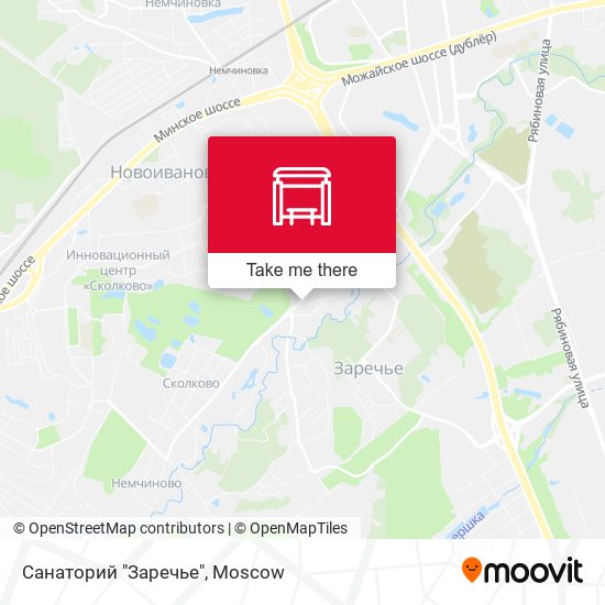 Санаторий "Заречье" map