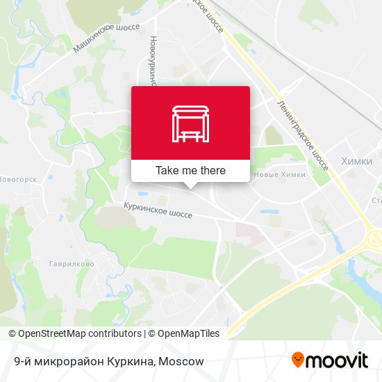 9-й микрорайон Куркина map