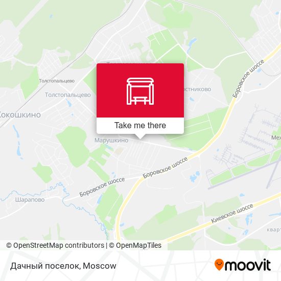 Дачный поселок map