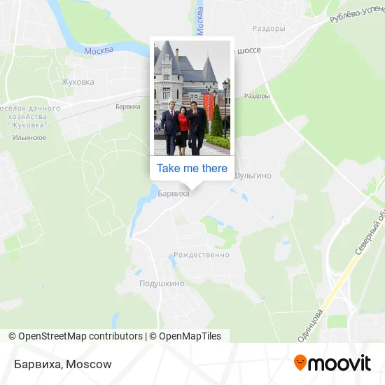 Барвиха map