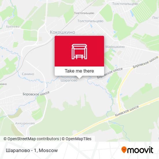 Шарапово - 1 map
