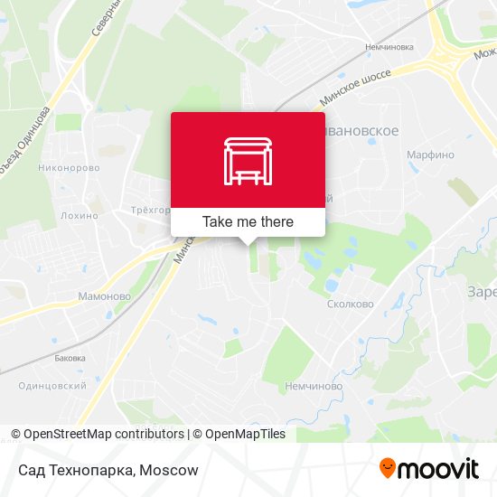 Сад Технопарка map