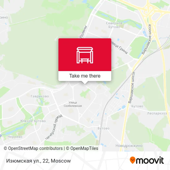 Изюмская ул., 22 map