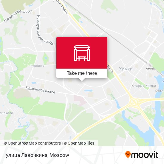 улица Лавочкина map